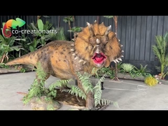 การจําลองขนาดชีวิต Triceratops Animatronic สําหรับ Jurassic Park