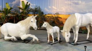 Animatronic Unicorn ขนาดชีวิตสำหรับสวนสนุกและกิจกรรมต่างๆ