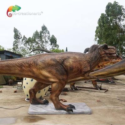 ซื้อ Life Size Animatronic Dinosaur T-Rex Realistic Dinosaur Model For Amusement Park online manufacture