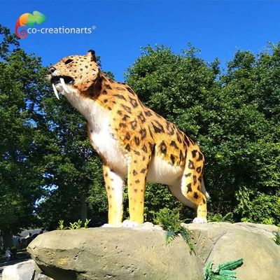 ซื้อ Sun Proof สัตว์ที่สมจริง อนิเมชั่น Saber Wulf สำหรับ Safari Park online manufacture