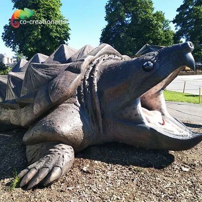 ซื้อ 7M Life Size สัตว์ เกี่ยวกับการเคลื่อนไหว ที่สมจริง Snapping Turtle สำหรับพิพิธภัณฑ์สัตว์น้ำ online manufacture