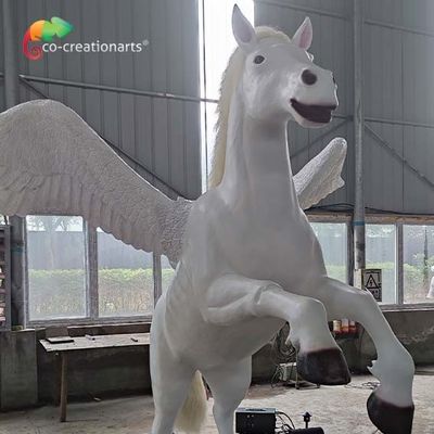 CE Weather Proof Simulation สัตว์ เกี่ยวกับการเคลื่อนไหว ที่สมจริง Pegasus Fun Park Animals