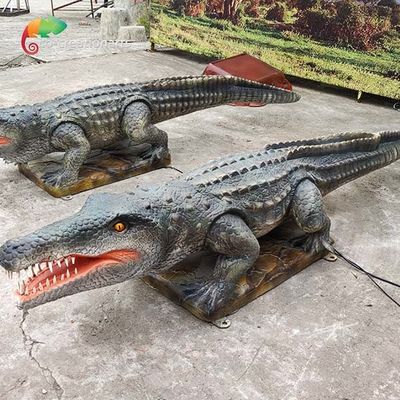 ซื้อ Water Resistant Animatronic Crocodile Customized Simulation Animals online manufacture
