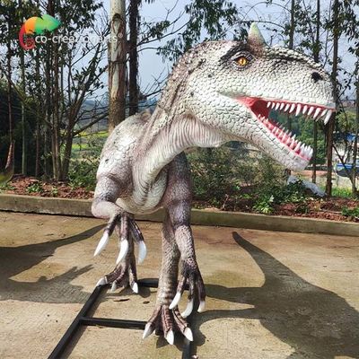 ซื้อ สวนสนุกขนาดใหญ่ไฟเบอร์กลาสสัตว์ขนาดชีวิต Allosaurus เกี่ยวกับการเคลื่อนไหว เป็นมิตรกับสิ่งแวดล้อม online manufacture