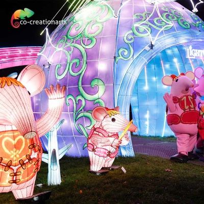 ซื้อ ไฟ LED ยาว 2 ม. โคมไฟเทศกาลจีนกลางแจ้งสำหรับการแสดงคริสต์มาส online manufacture