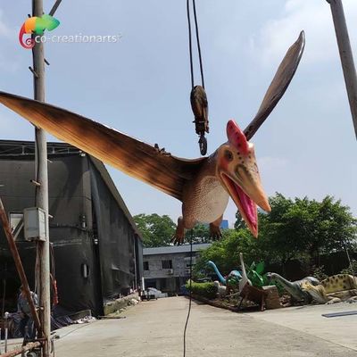 ราคาดี กันน้ำ Jurassic เกี่ยวกับการเคลื่อนไหว Pterosaur สวนสนุกไดโนเสาร์ 1.2 เมตร ออนไลน์