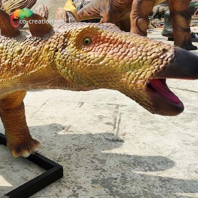 ราคาดี ขนาดจริง Stegosaurus Animatronic ดูจริง ไดโนเสาร์ สําหรับการตกแต่งสวนสนุก ออนไลน์