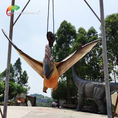 นิทรรศการกลางแจ้งขนาดชีวิต เกี่ยวกับการเคลื่อนไหว Dinosaurs Pterosaur Waterproofing