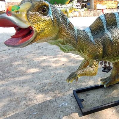 การหมุนหัวขนาดชีวิต เกี่ยวกับการเคลื่อนไหว ไดโนเสาร์จำลอง Hadrosauridae