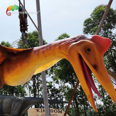 กันน้ำ Pterosaur Life Size เกี่ยวกับการเคลื่อนไหว Dinosaurs ความกว้าง 1.8m
