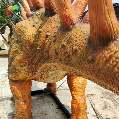 ซื้อ 6M Life Size เกี่ยวกับการเคลื่อนไหว Dinosaurs Huayangosaurus Model สำหรับสนามเด็กเล่น online manufacture
