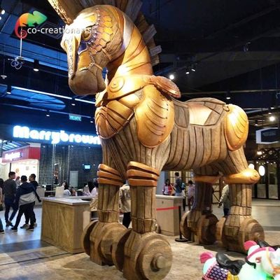 ซื้อ สวนสนุก Custom Made Animatronics โมเดลทรอจาน online manufacture