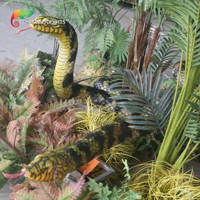ราคาดี สัตว์ขนาดชีวิตจำลองงู Animatronic ในนิทรรศการสัตว์ ออนไลน์
