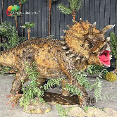 การจําลองขนาดชีวิต Triceratops Animatronic สําหรับ Jurassic Park