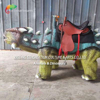 ซื้อ Animatronic เดิน Ankylosaurus เดิน ไดโนเสาร์ อุปกรณ์สนามเด็ก online manufacture