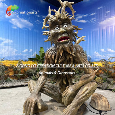 ต้นไม้ที่พูดคุย Animatronic Giant Man ต้นไม้ที่พูดคุยมนุษย์ สําหรับการตกแต่งสวนสนุก