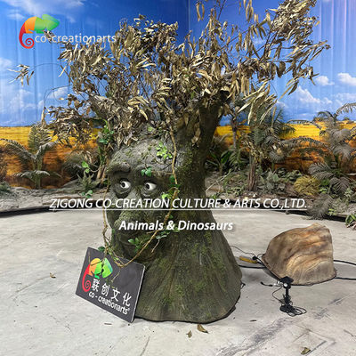 ต้นไม้ที่พูด Animatronic สําหรับการตกแต่งสวนสนุก