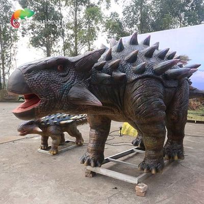 ราคาดี สวนสนุกกันน้ำขนาดชีวิต เกี่ยวกับการเคลื่อนไหว Dinosaur Ankylosaurus ที่สมจริงสำหรับสวนสนุก ออนไลน์