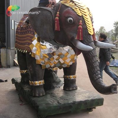 ราคาดี CE Custom Made อนิเมชั่น Elephant Children Ride อุปกรณ์อินเทอร์แอคทีฟ ออนไลน์