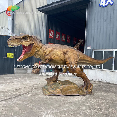 ราคาดี การจำลองไดโนเสาร์ Animatronic สมจริงขั้นสูง T-Rex ไดโนเสาร์พร้อมเทคโนโลยีเซอร์โวขั้นสูง ออนไลน์